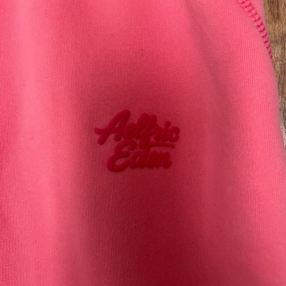 Aelfric Eden Pink Barrel‑Leg Sweatpants Size 2 - Picture 6 of 6